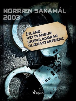 cover image of Ísland, vettvangur skipulagðrar glæpastarfsemi